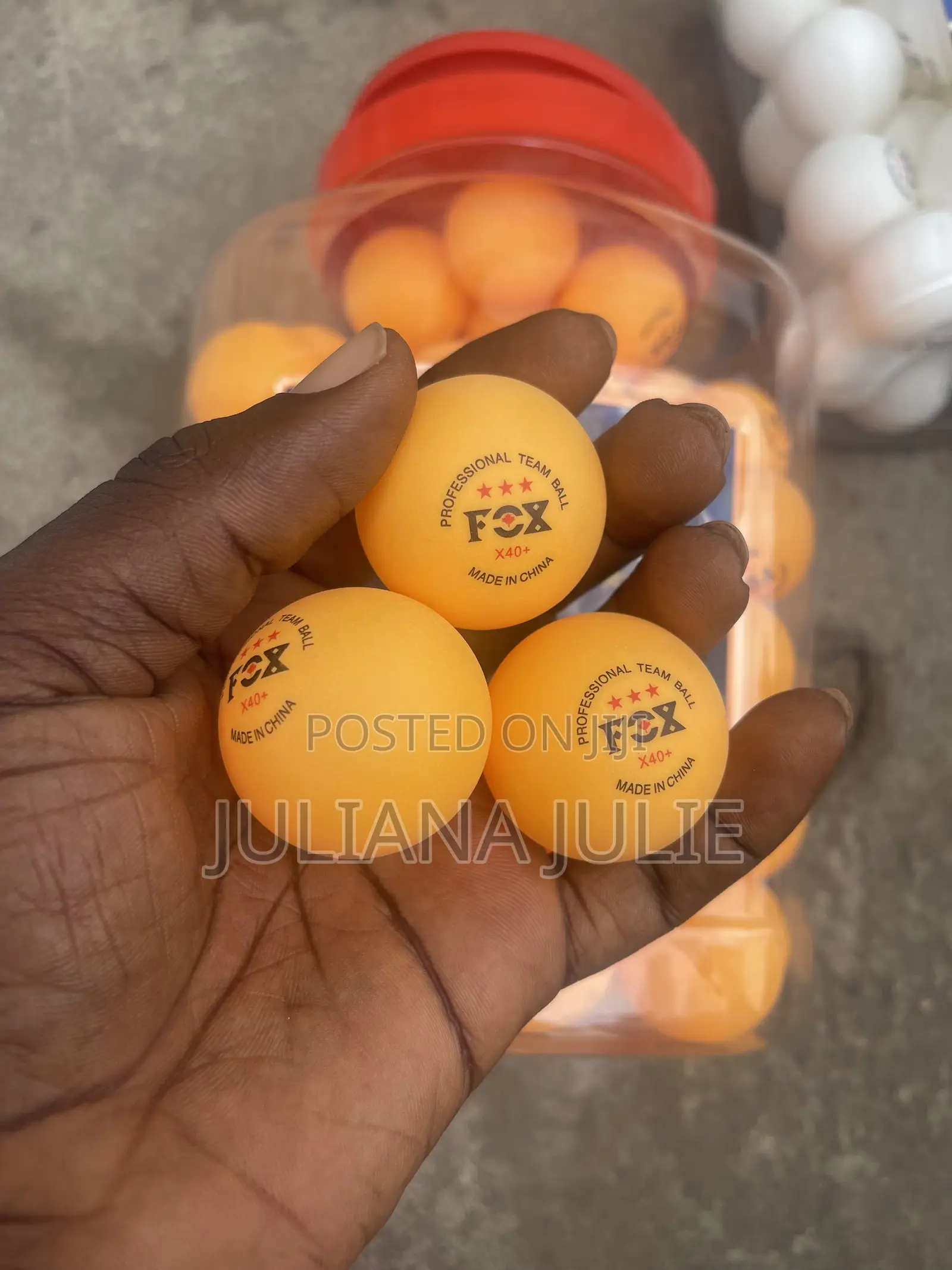 Original Table Tennis Balls Available at Cool Price