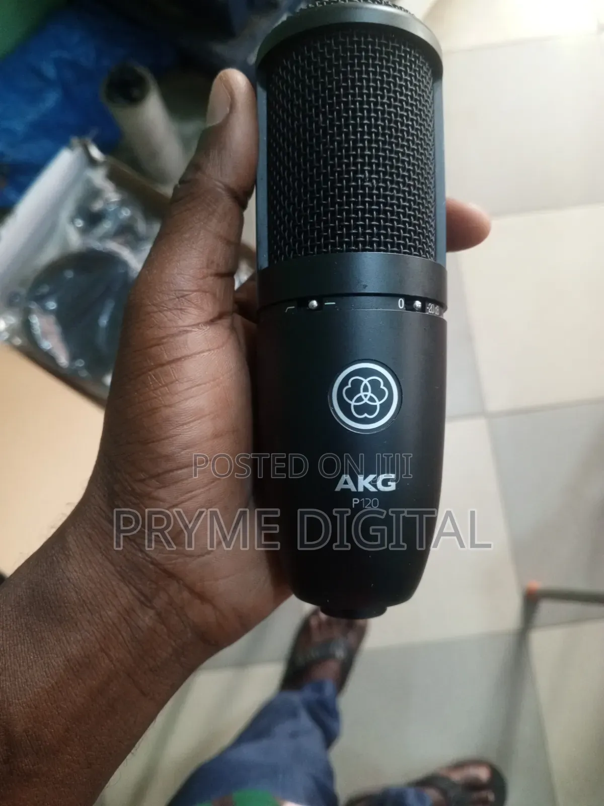 Akgp120 Mic Plus Bomge U202 Sound Card