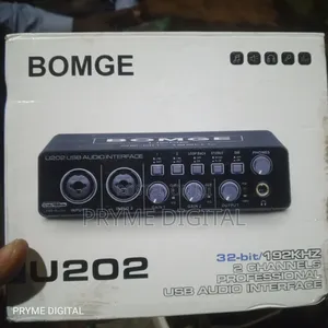 Akgp120 Mic Plus Bomge U202 Sound Card