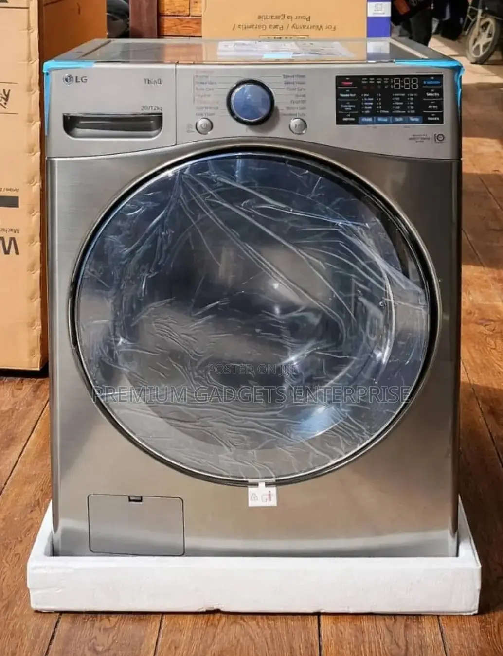 Lg 10.5kg/7kg Washer Dryer Combo, 6motion Dd, Smart Thinq, F4v5rgp2t