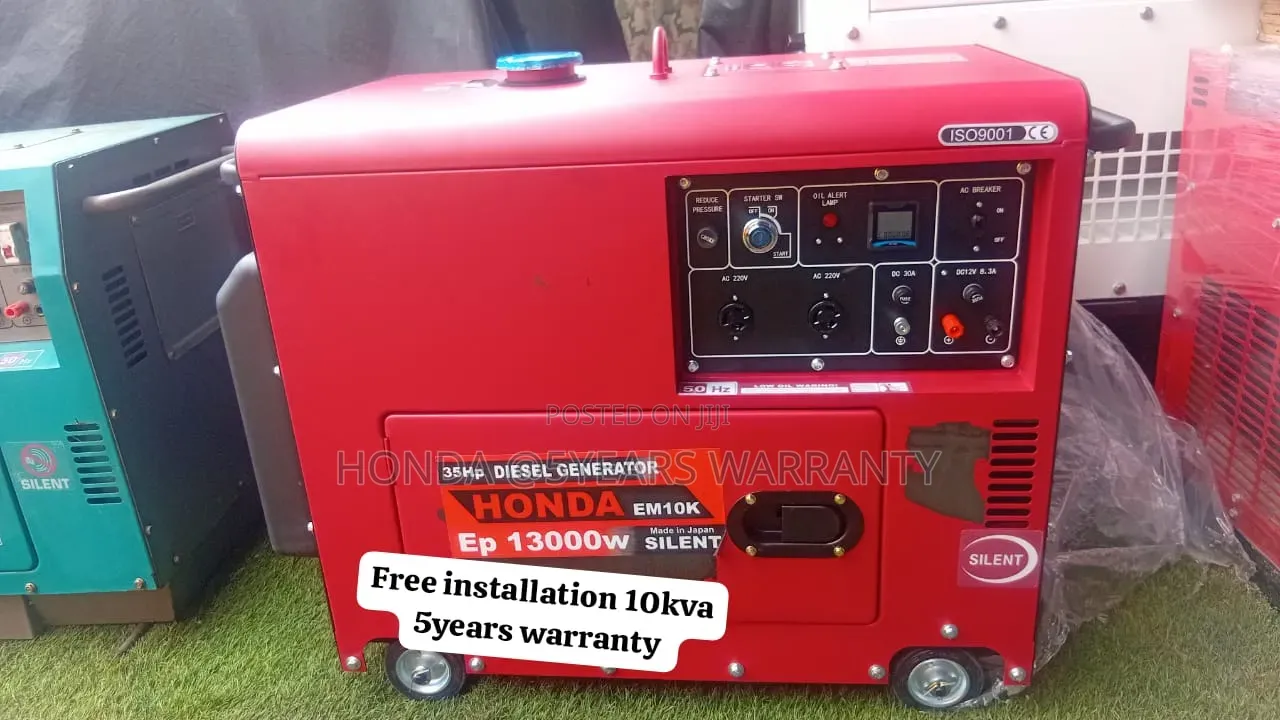 Never Stay in the Dark – Get Your Honda 10kva Generator 10kva