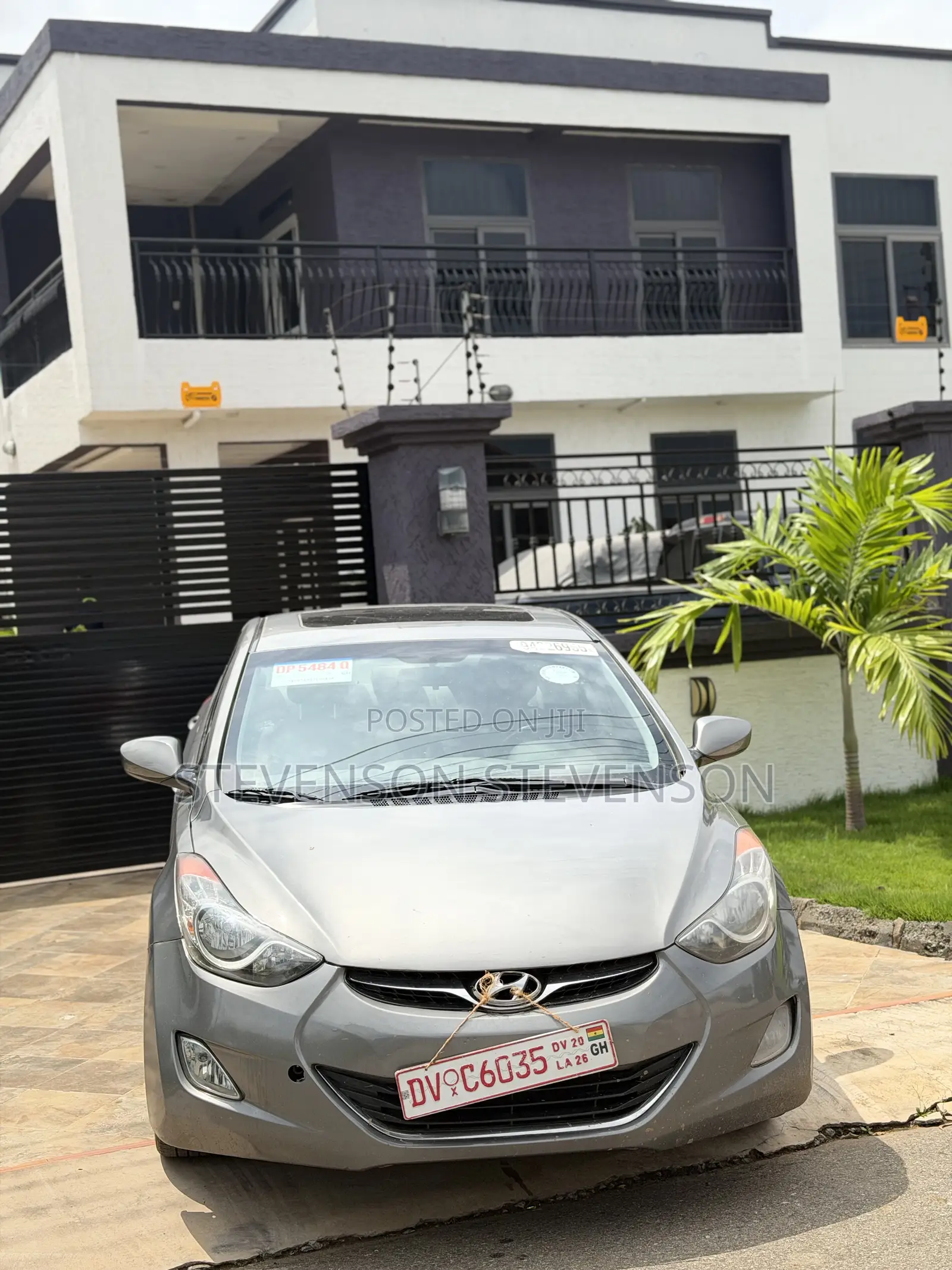 Hyundai Elantra GLS Sedan FWD (1.8L 4cyl 6M) 2013 Gray