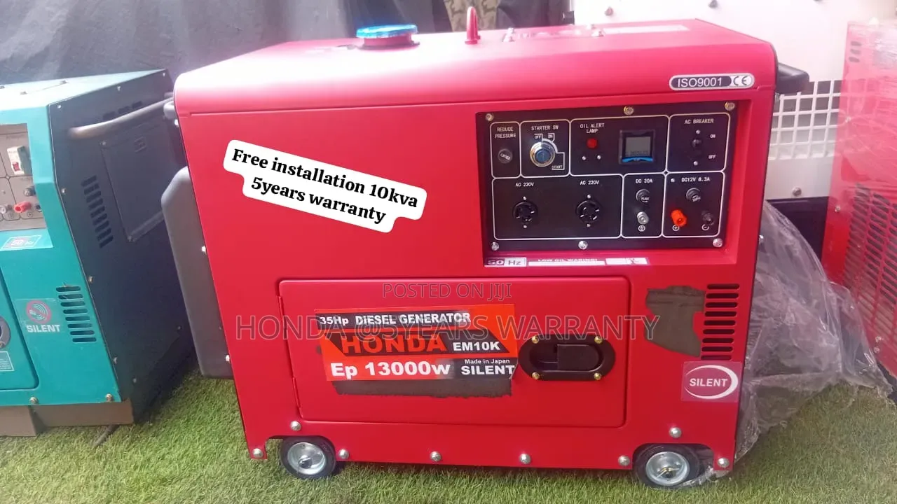 Best Choice for Shops, Offices Homes – Honda 10kva