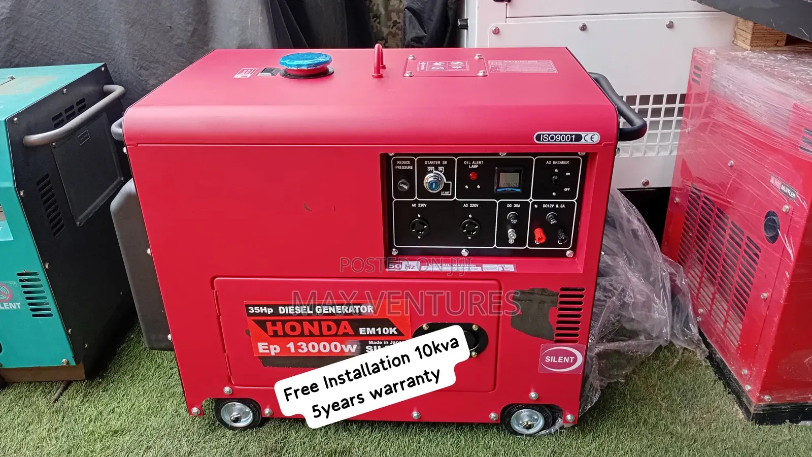 Durable Honda 10kva Diesel Generator – Ready for Delivery 10kva