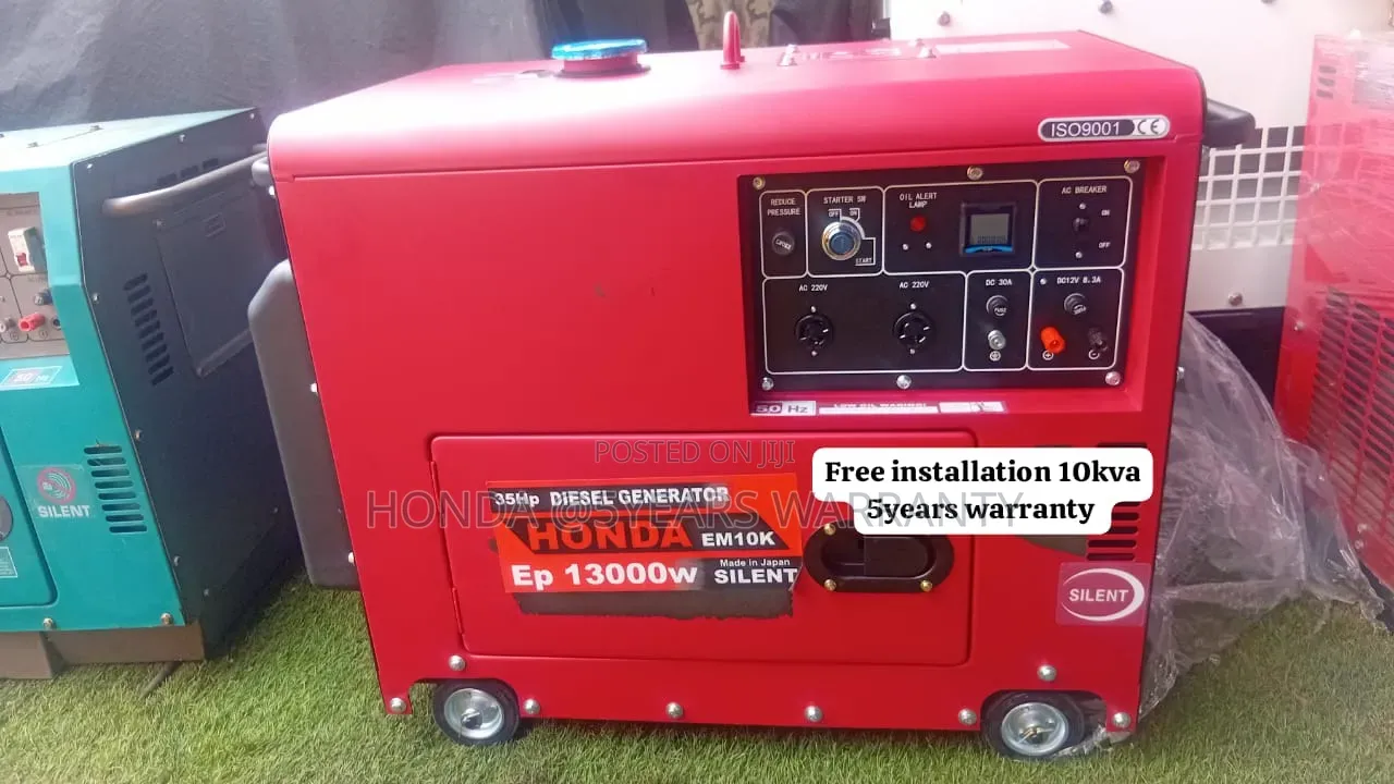 Best Choice for Shops, Offices Homes – Honda 10kva