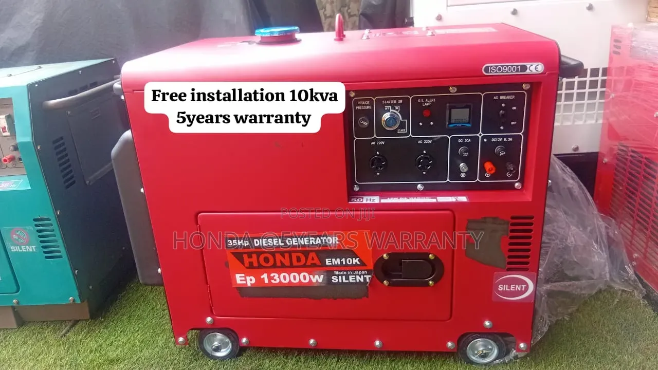 Keep Your Business Running With the Trusted Honda 10kva