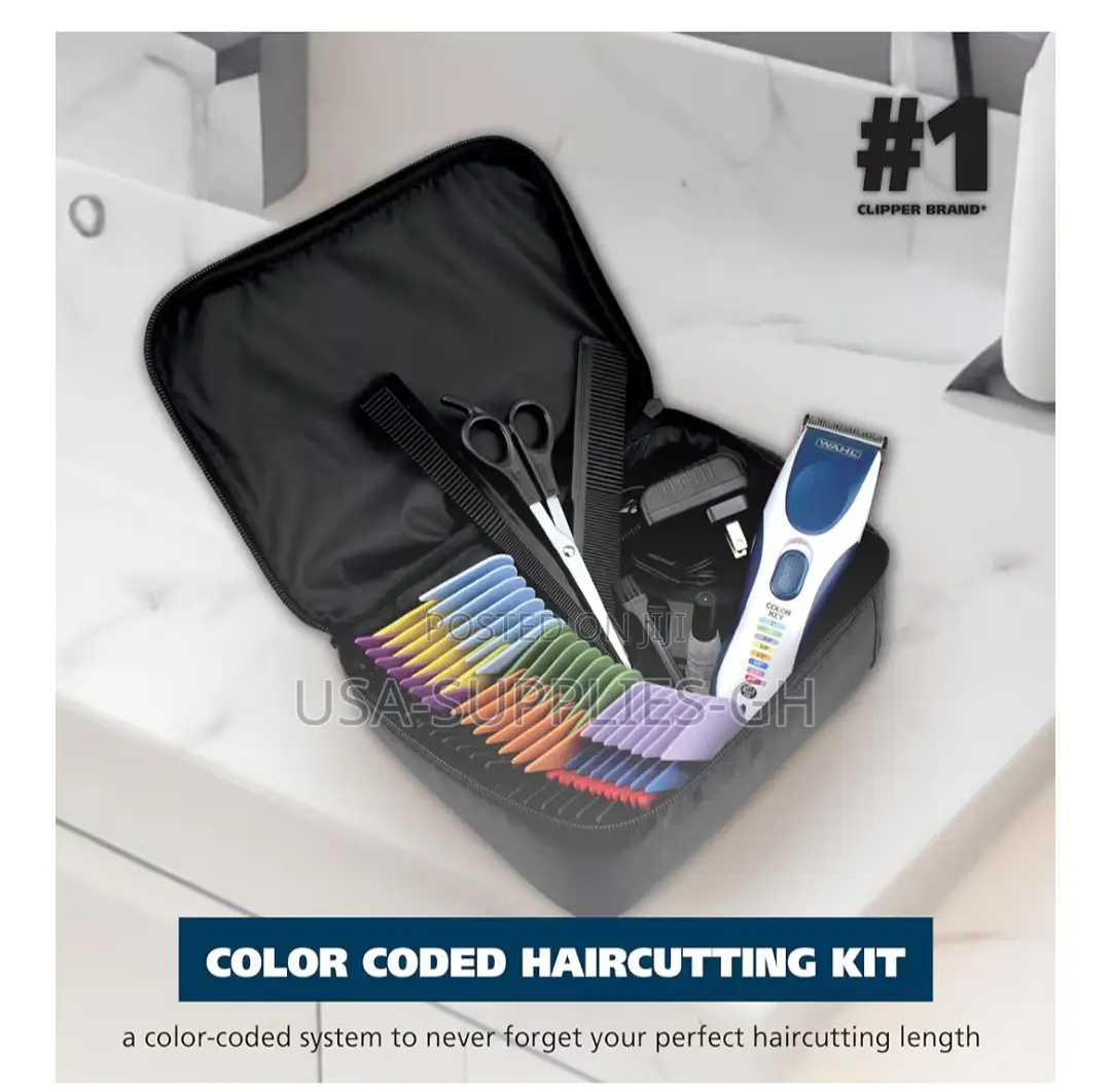 Wahl Color Pro Cordless Rechargeable Hair Clipper Trimmer From Usa