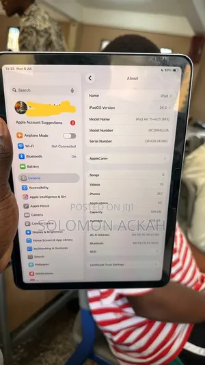 Apple iPad Air 128 GB Silver