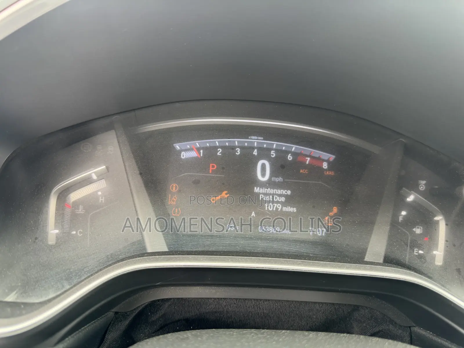 Honda CR-V EX-L AWD 2018 Black