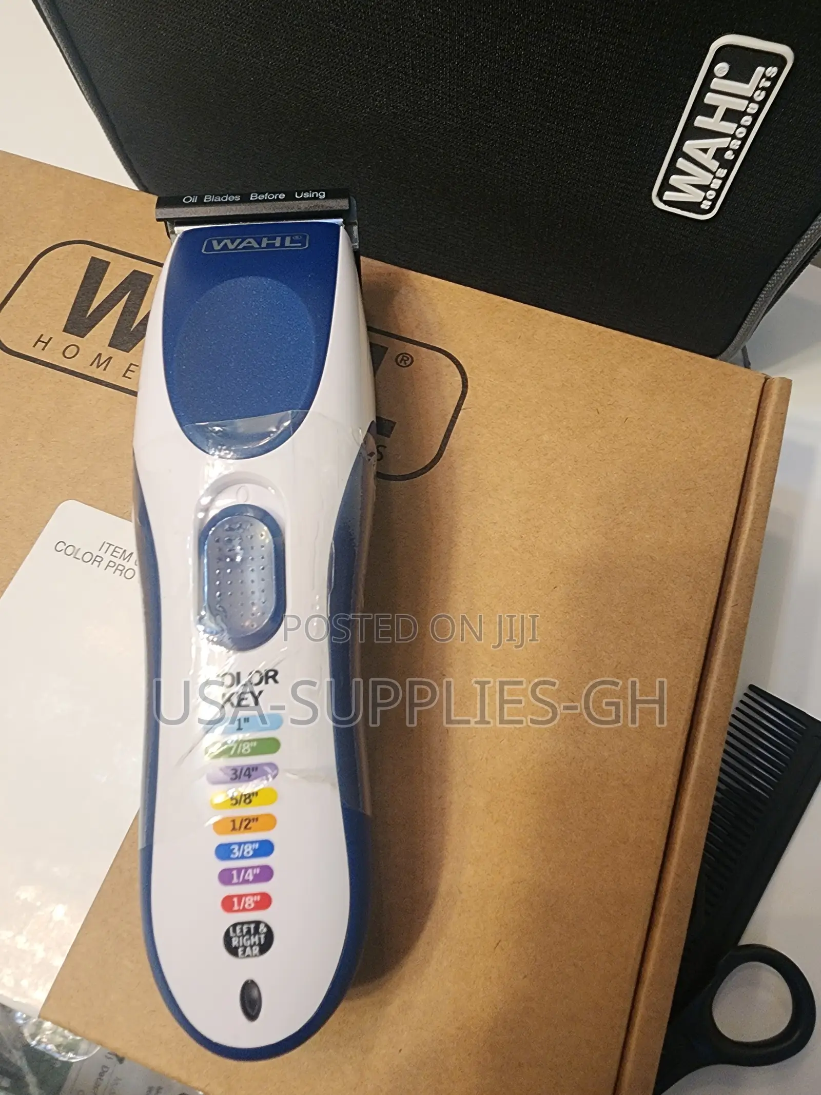 Wahl Color Pro Cordless Rechargeable Hair Clipper Trimmer From Usa