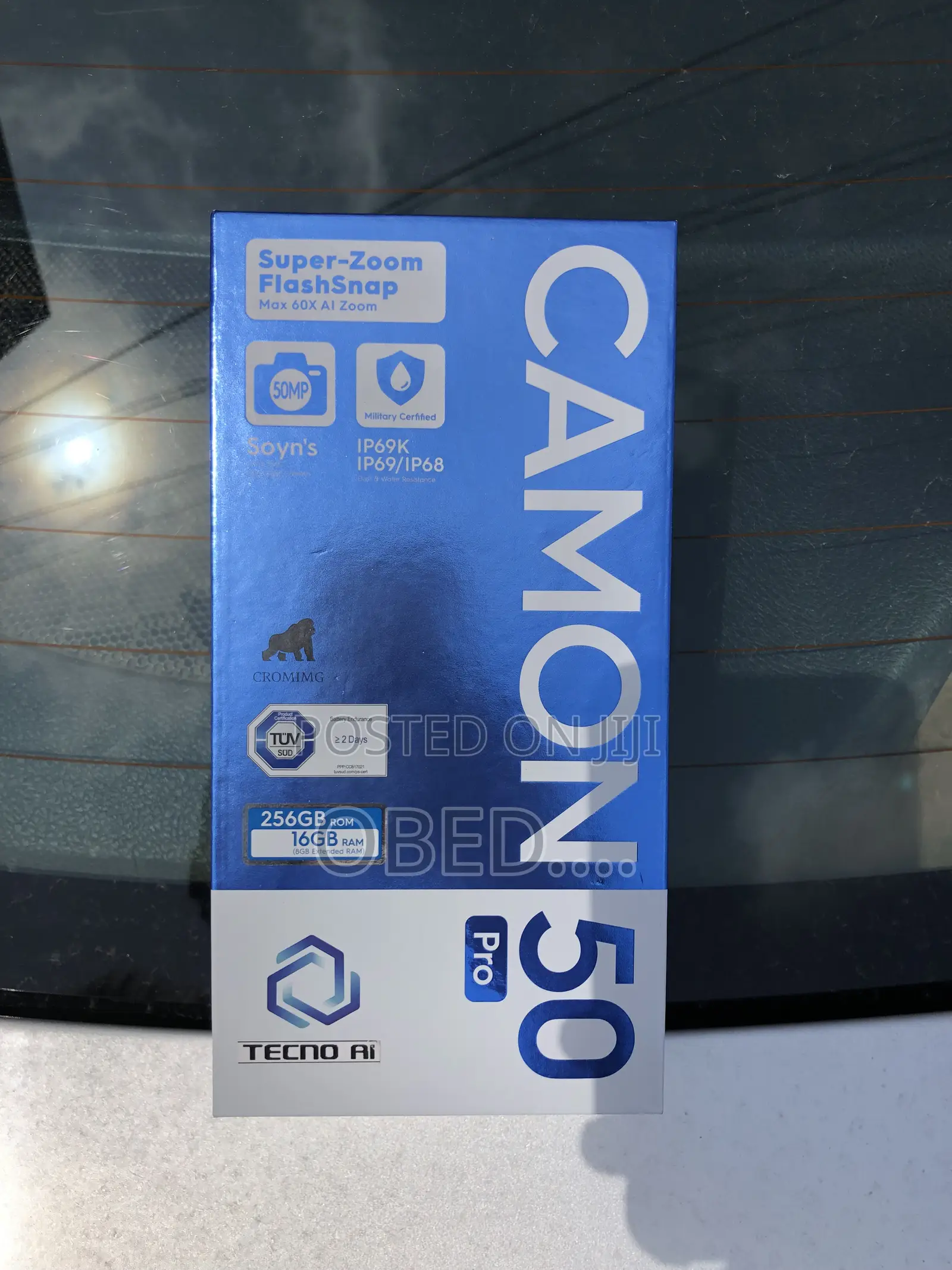 New Tecno Camon 50 Pro 256 GB Purple