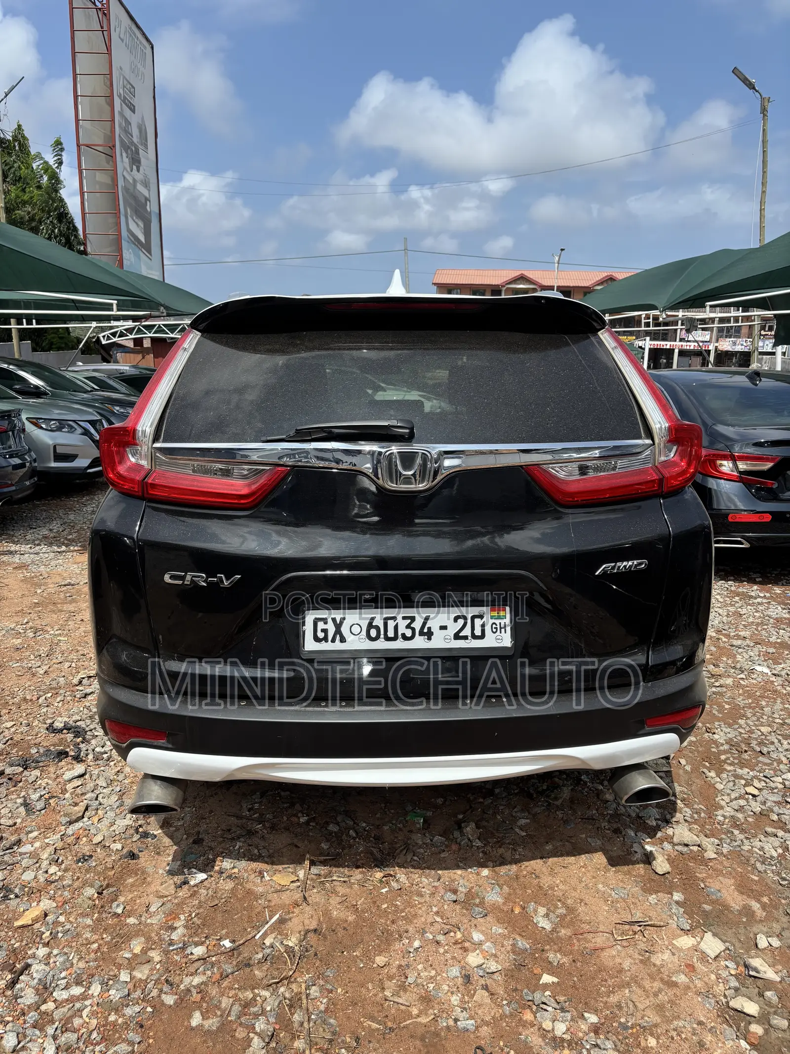 Honda CR-V EX-L AWD 2018 Black