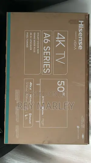 Hisense 50 Inches TV A6 Series