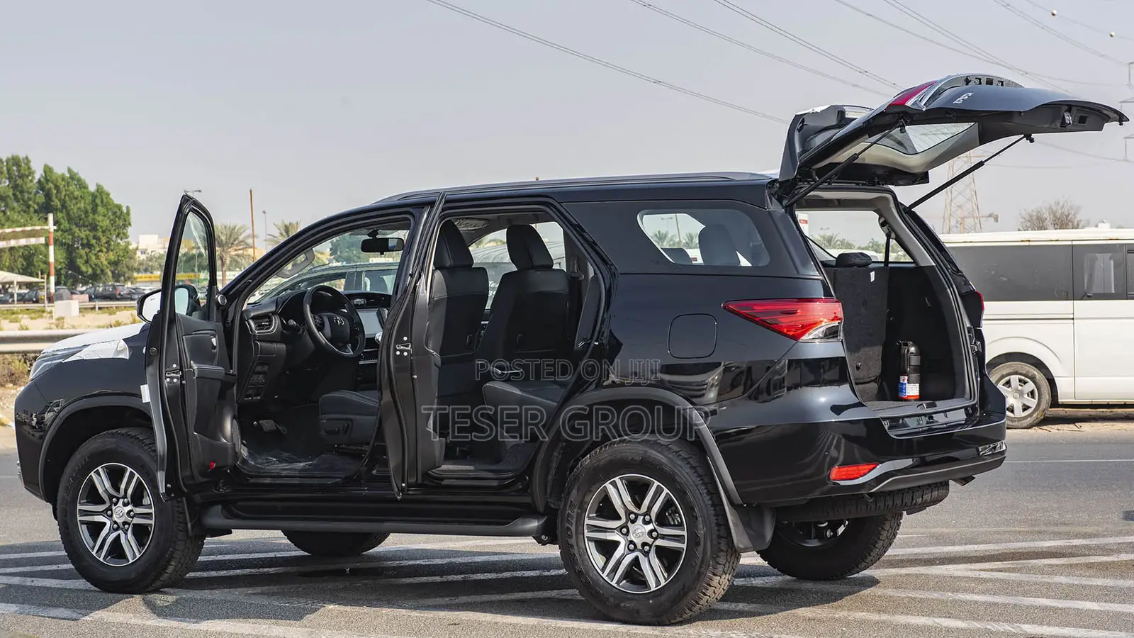 New Toyota Fortuner 2025 Black