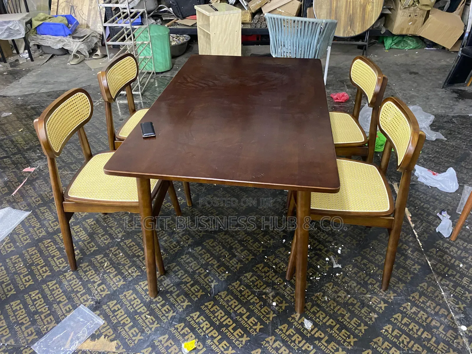 Modern Wood Newly Dining Set