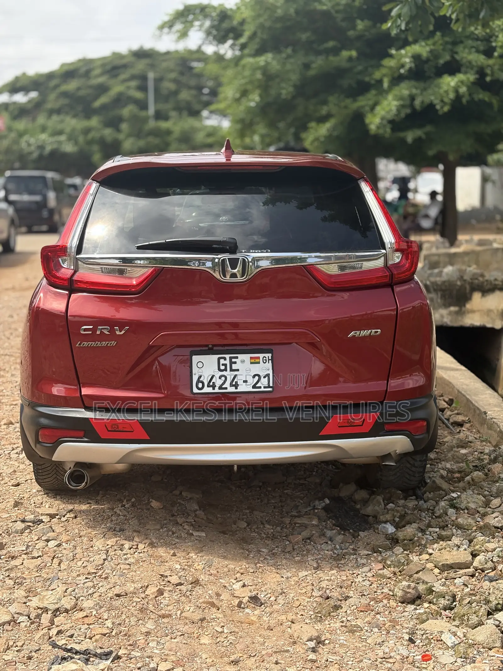 Honda CR-V EX 4dr SUV AWD (1.5L 4cyl CVT) 2017 Red