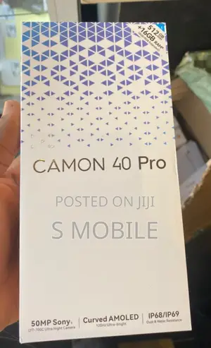 New Tecno Camon 40 Pro 5G 256 GB Gray