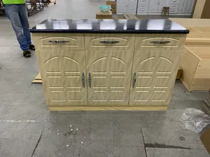 Cream Kitchen Carbinet 3 Doors