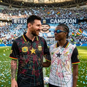 Custom Ghana Black Stars Black Polo Jersey – Special Edition