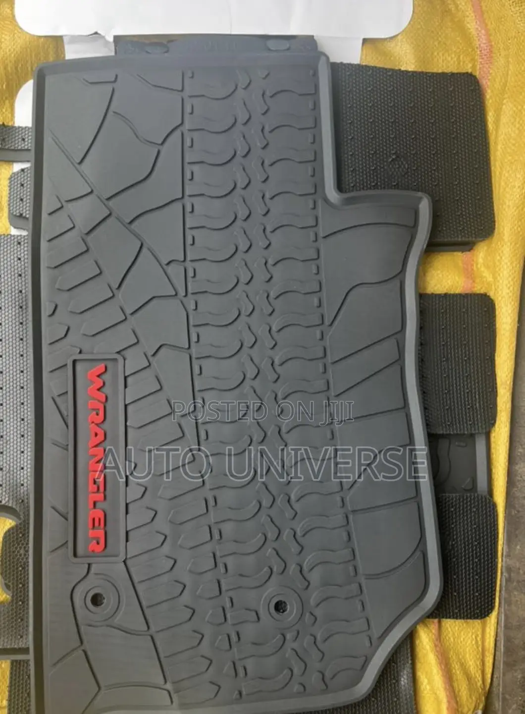 Jeep Wrangler Floor Mat Available