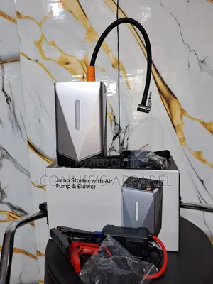 Car Jump Starter With Air Pump and Blower