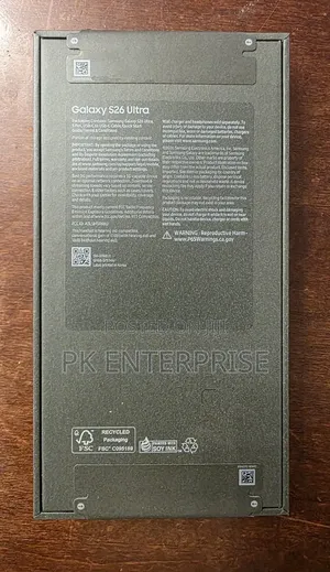 New Samsung Galaxy S26 Ultra 5G 256 GB Black