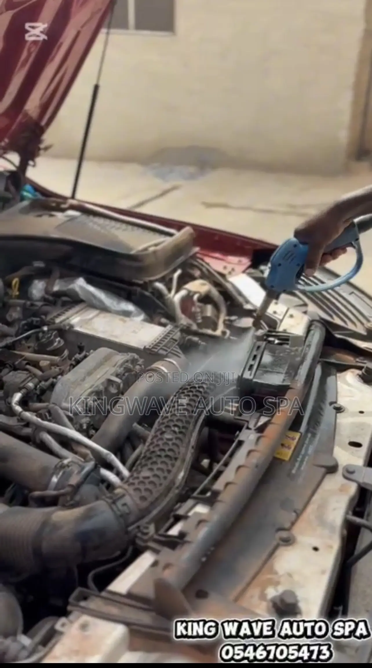 Engine Seam Cleaning