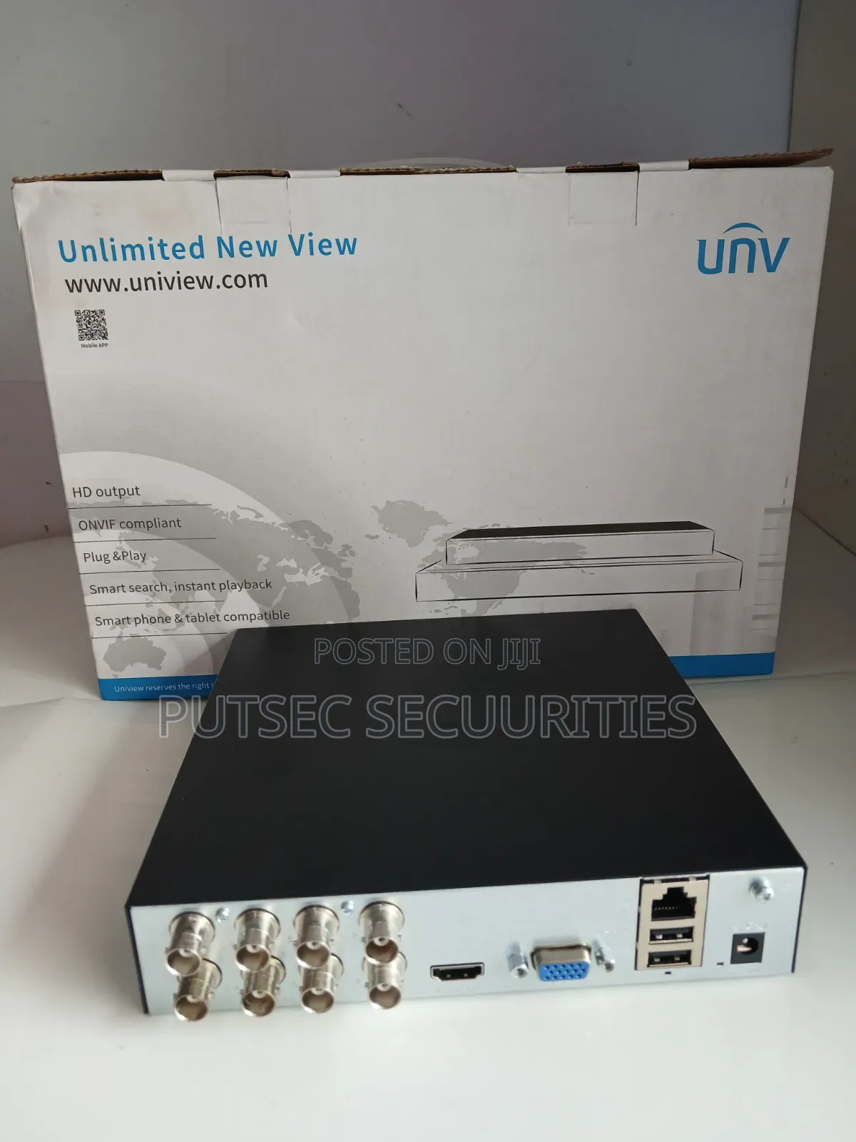 8 Channel Uniview DVR 2mp