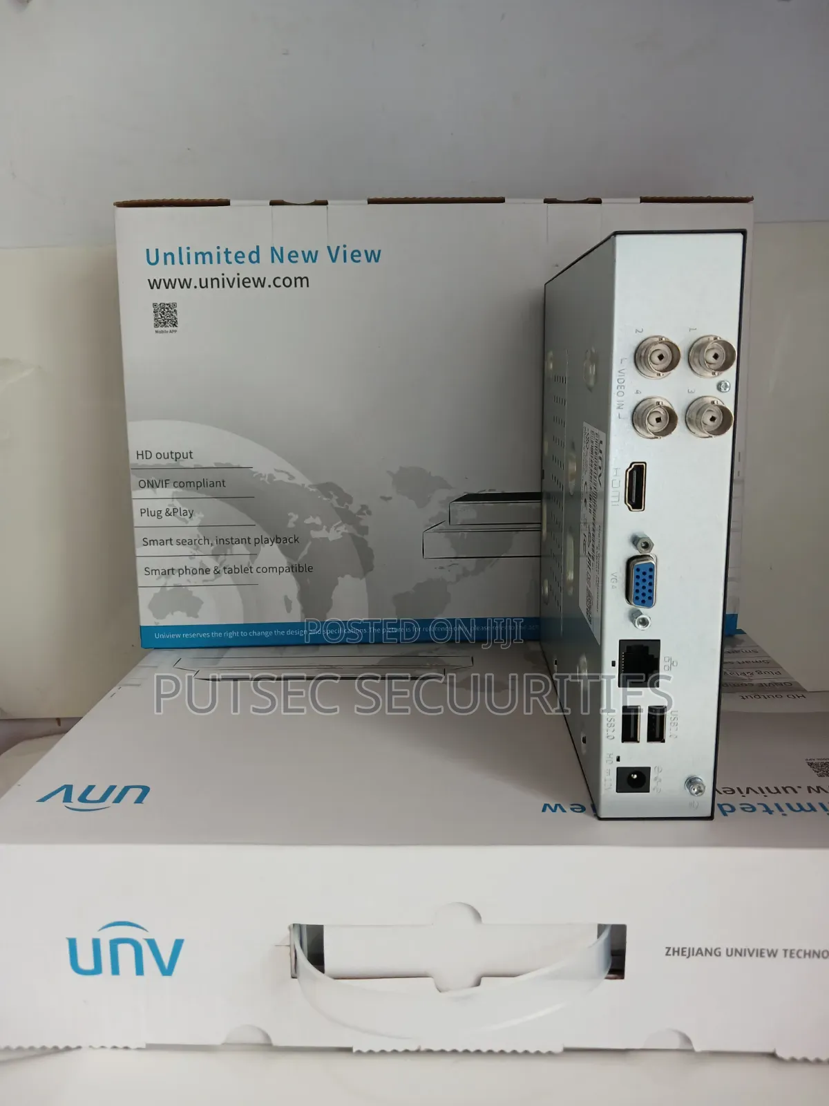 4 Channel Uniview DVR 2mp