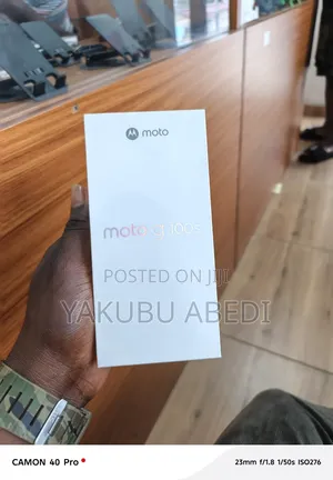 New Motorola Moto G100 256 GB Black