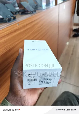 New Motorola Moto G100 256 GB Black