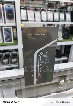 New Samsung Galaxy S26 Ultra 5G 256 GB Black