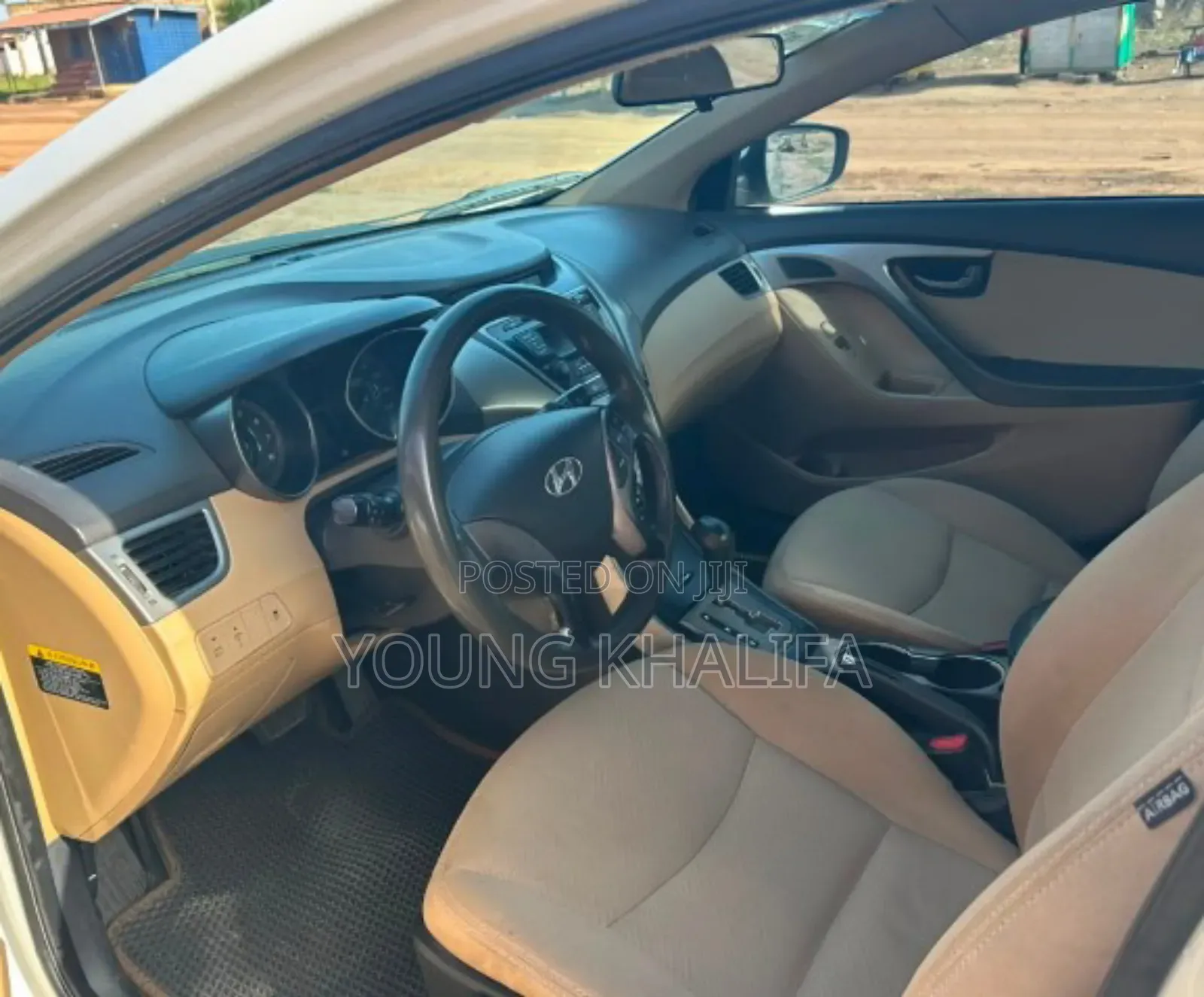 Hyundai Elantra 2013 White