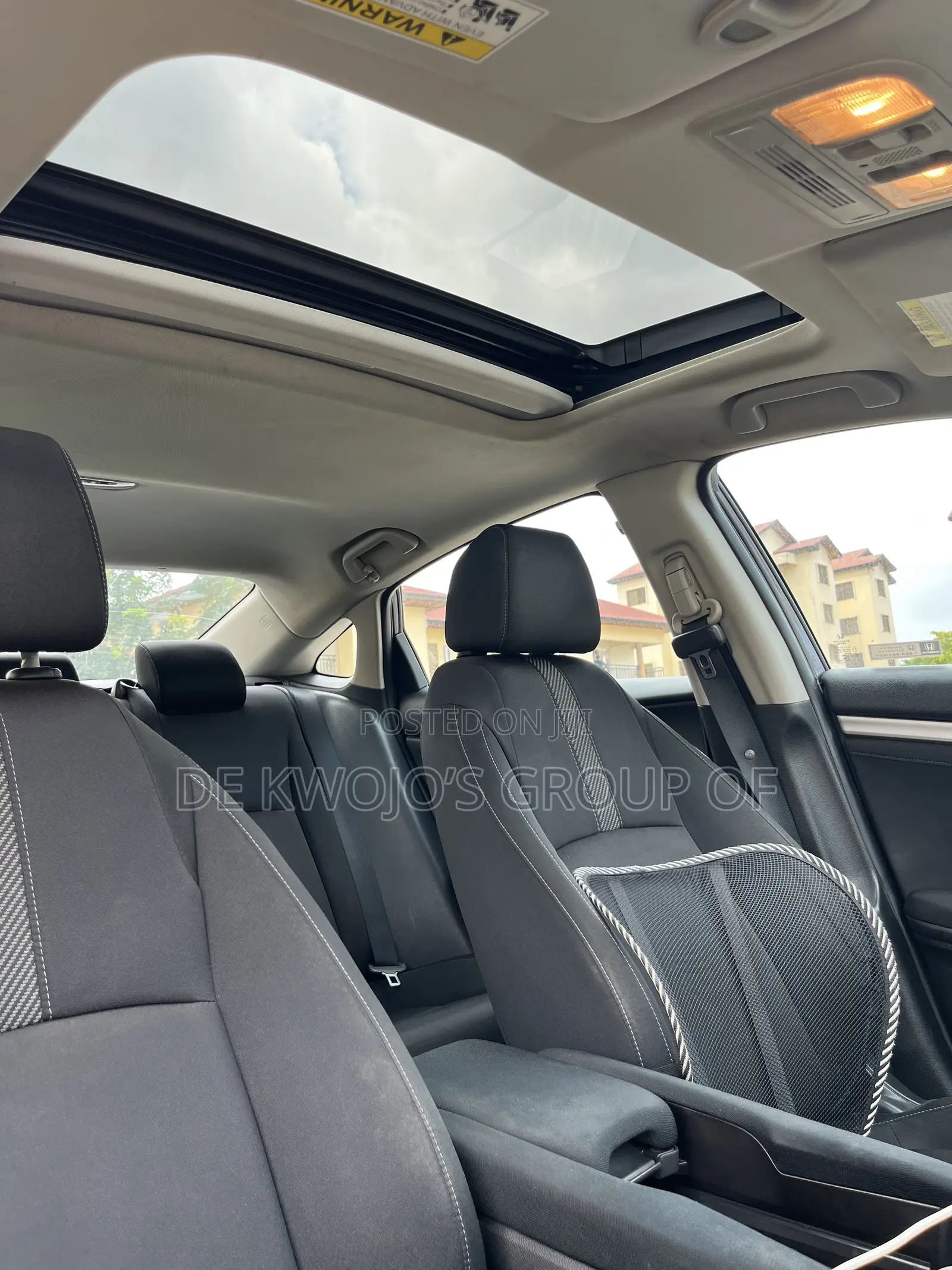 Honda Civic EX Sedan 2018 Gray