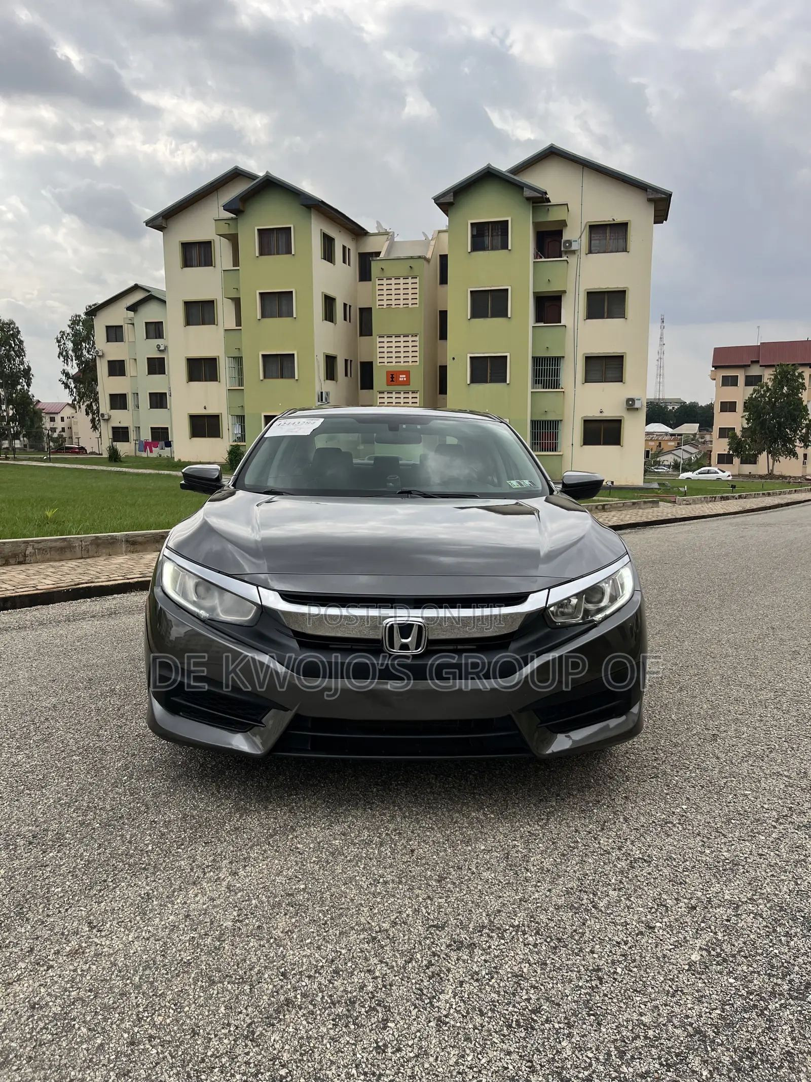 Honda Civic EX Sedan 2018 Gray