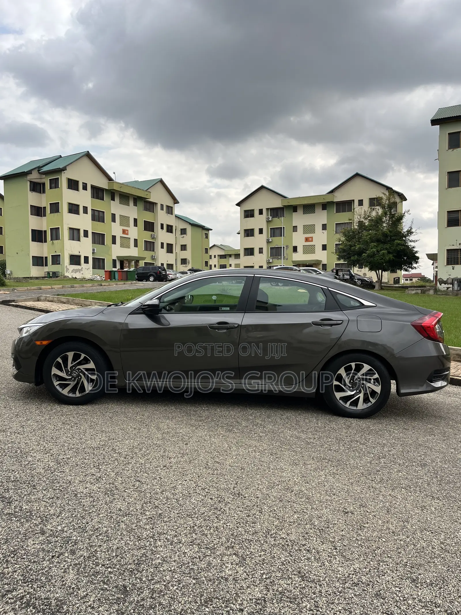 Honda Civic EX Sedan 2018 Gray