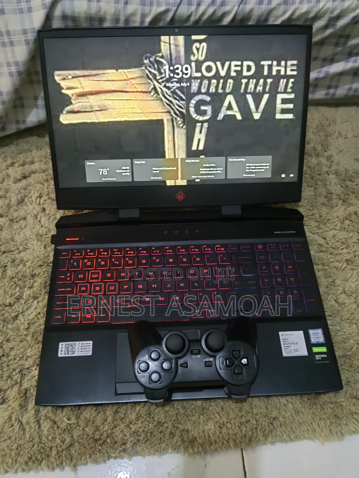 Laptop HP Omen 15 16GB Intel Core i5 SSD 512GB
