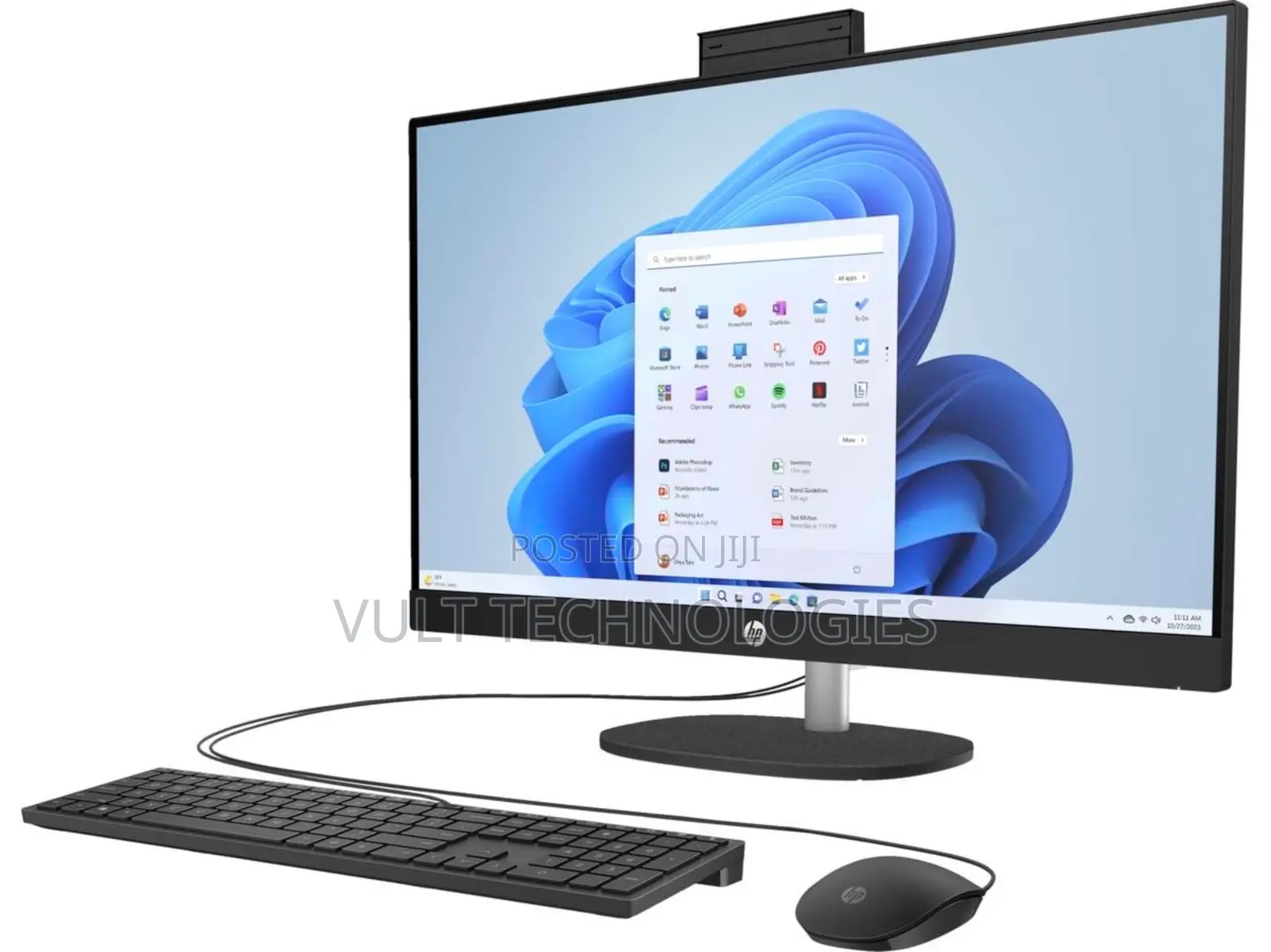 New Desktop Computer HP AiO 27 16GB Intel Core i7 SSD 1T