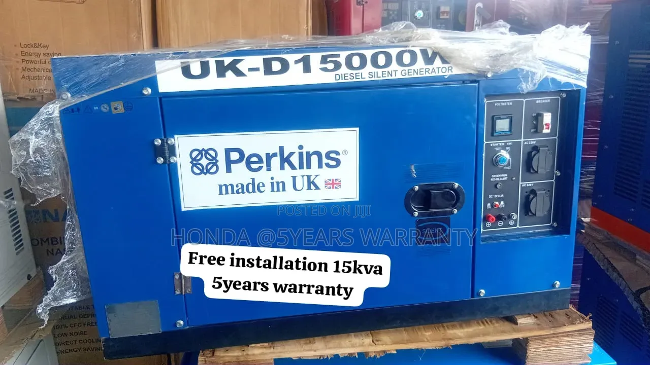 Free Installation Available – 15kva Perkins Diesel Generator 18kva