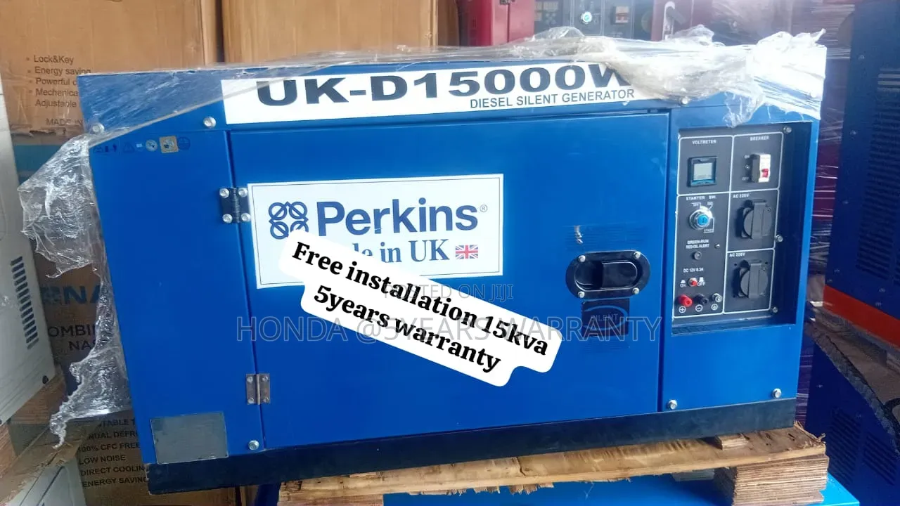 Free Installation Available – 15kva Perkins Diesel Generator 18kva