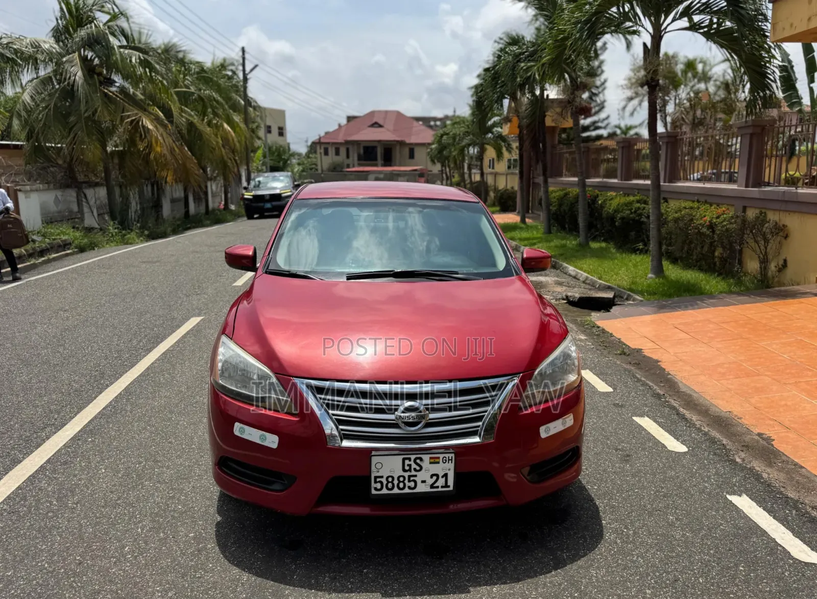 Nissan Sentra SV 4dr Sedan (1.8L 4cyl CVT) 2015 Red
