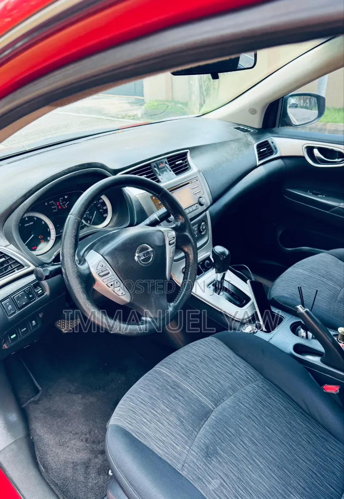 Nissan Sentra SV 4dr Sedan (1.8L 4cyl CVT) 2015 Red