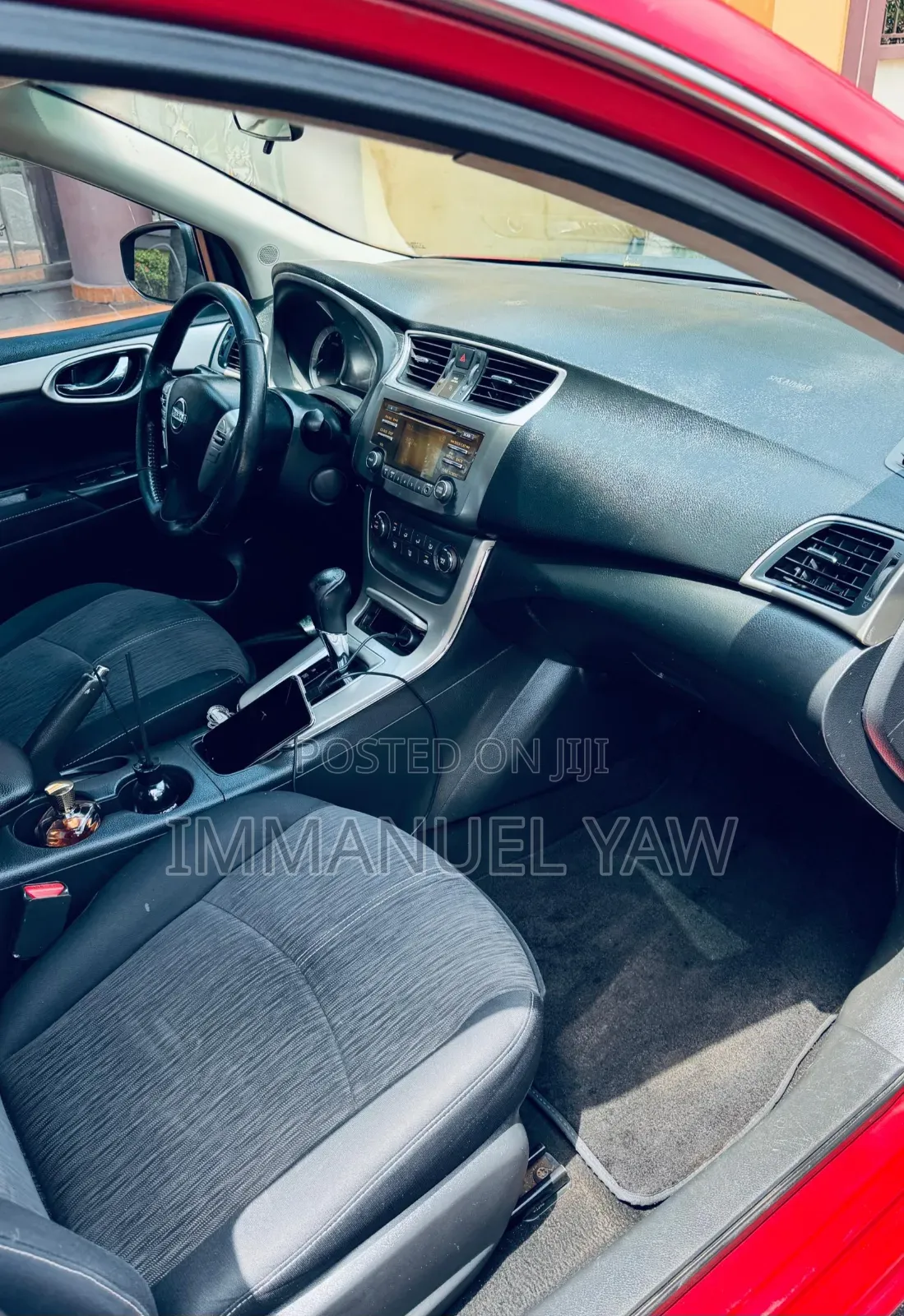 Nissan Sentra SV 4dr Sedan (1.8L 4cyl CVT) 2015 Red