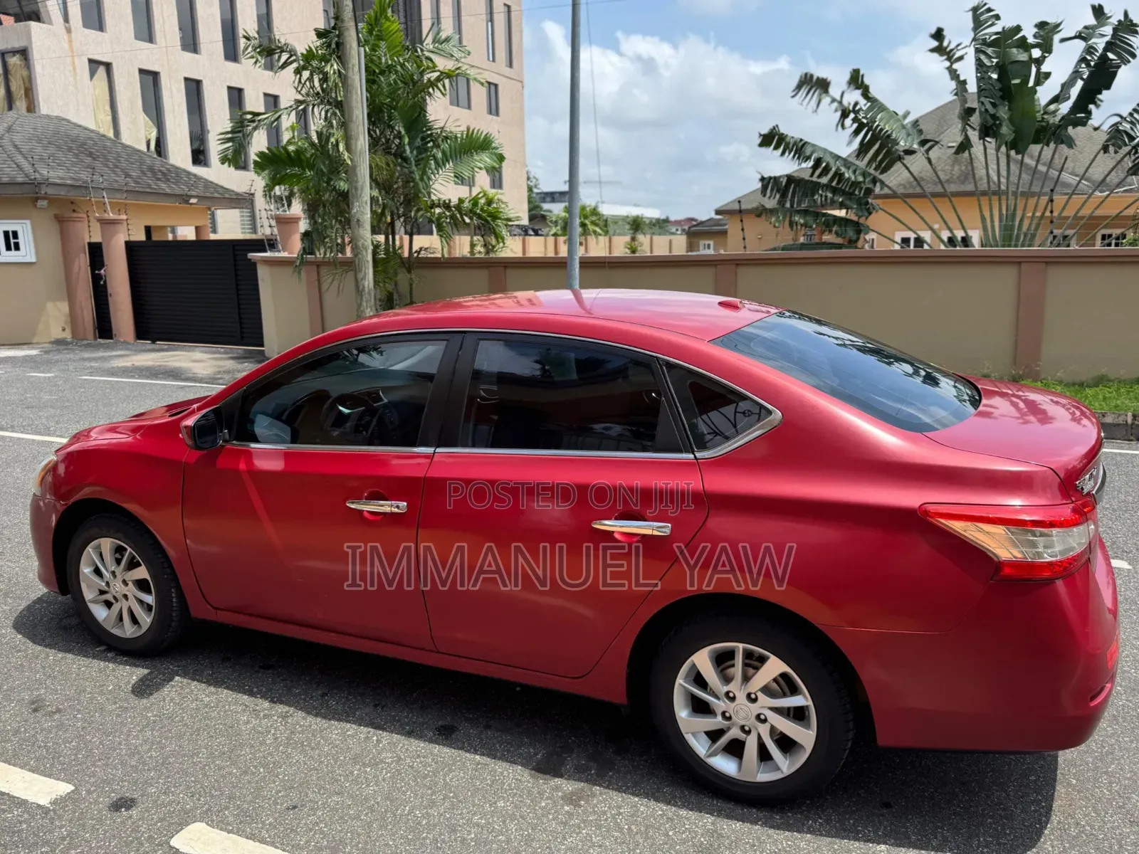 Nissan Sentra SV 4dr Sedan (1.8L 4cyl CVT) 2015 Red