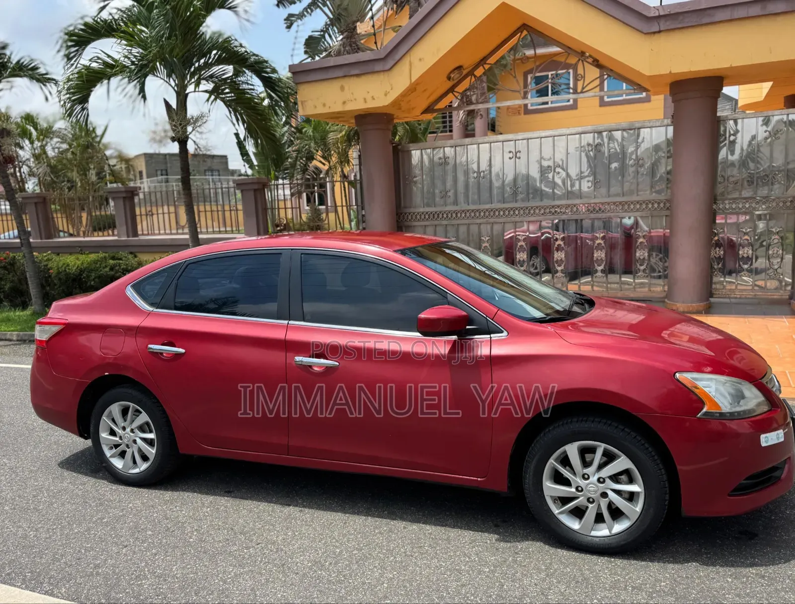 Nissan Sentra SV 4dr Sedan (1.8L 4cyl CVT) 2015 Red