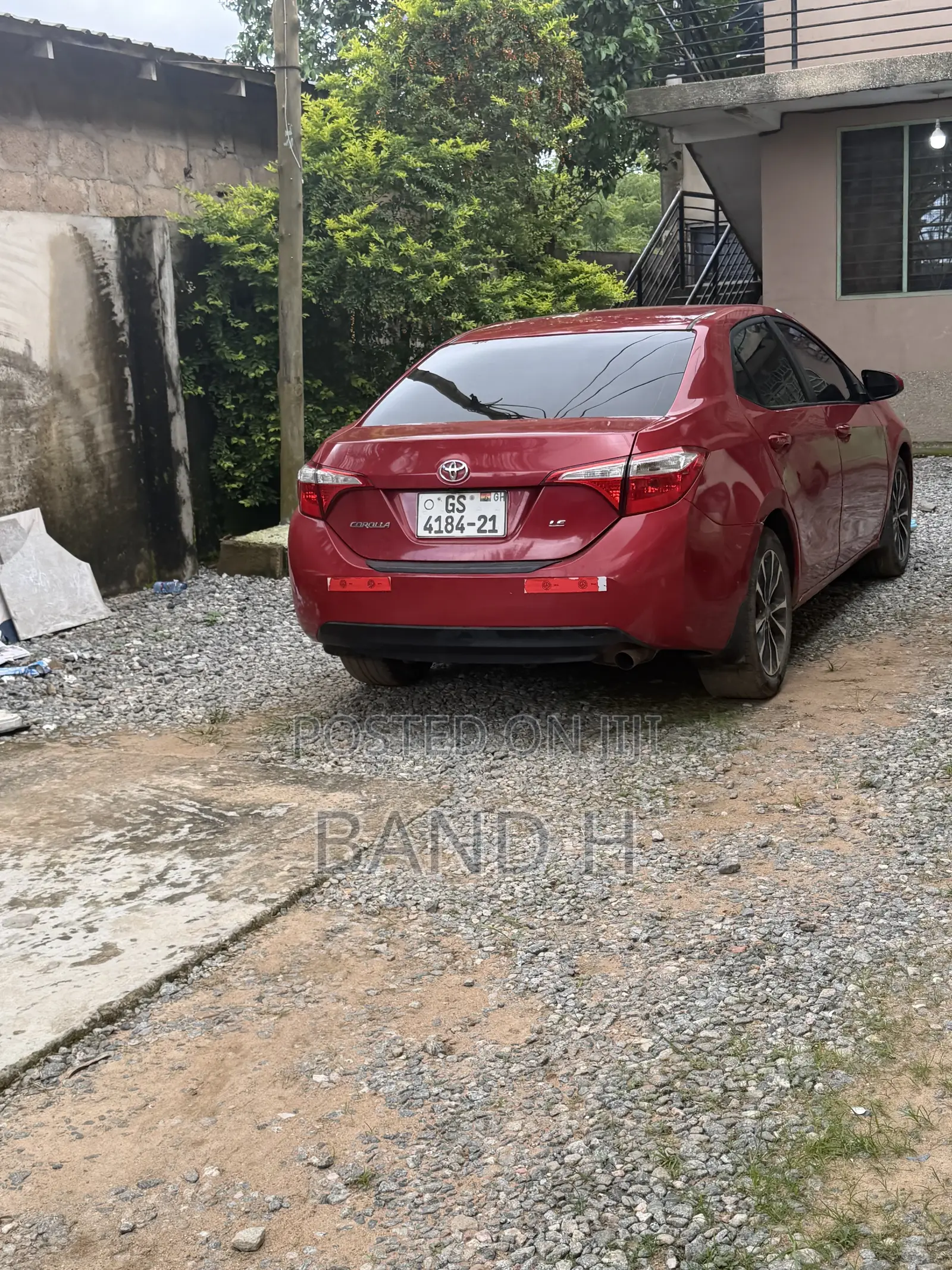 Toyota Corolla LE Premium 4dr Sedan (1.8L 4cyl CVT) 2016 Red