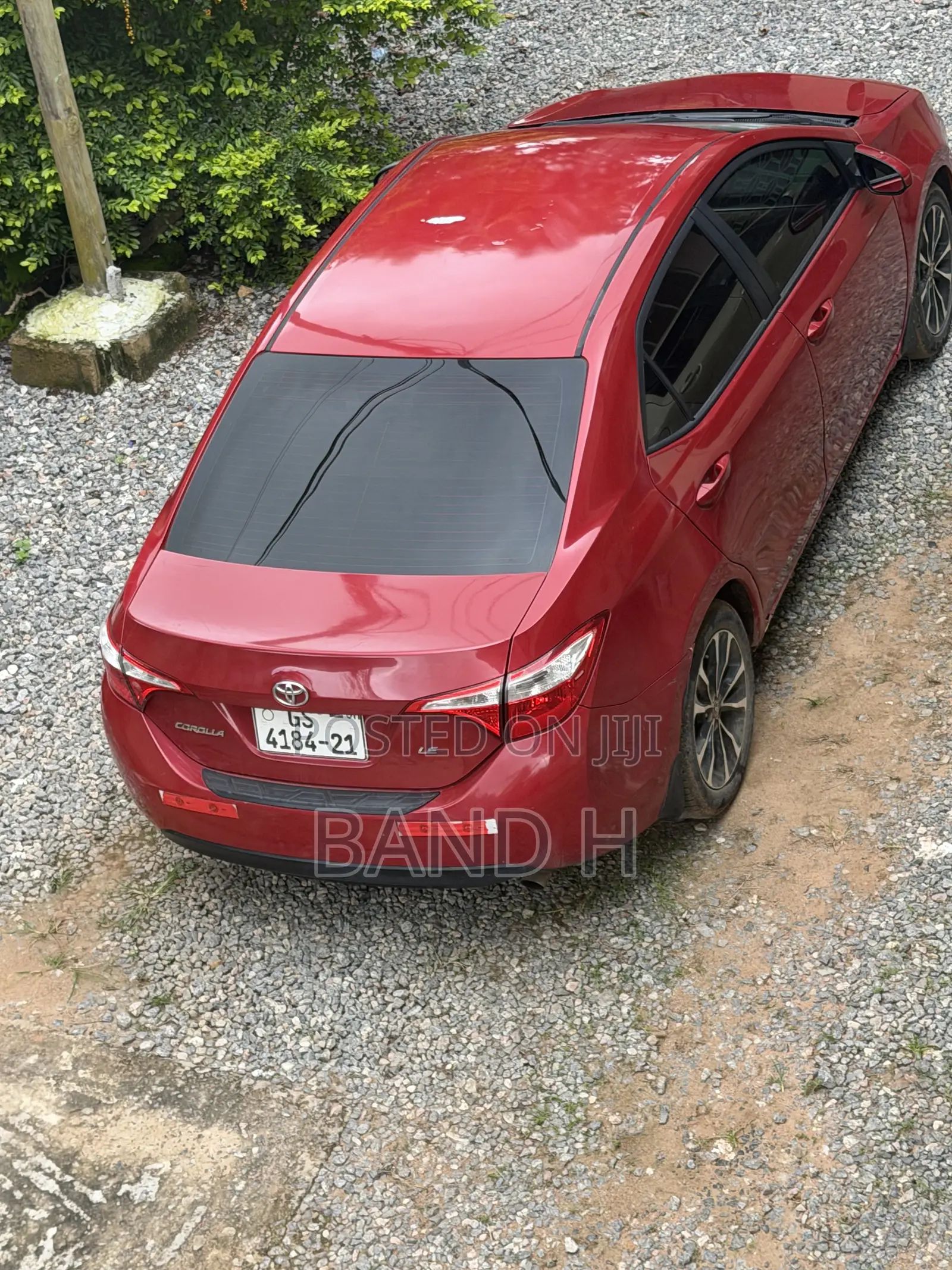 Toyota Corolla LE Premium 4dr Sedan (1.8L 4cyl CVT) 2016 Red