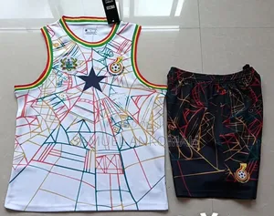 Ghana Black Stars Special Edition Sleeveless Jersey Shorts Kit