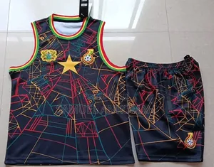 Ghana Black Stars Special Edition Sleeveless Jersey Shorts Kit
