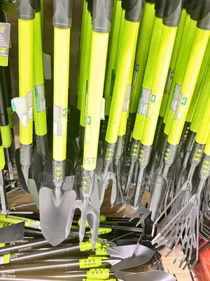 Adjustable Garden Tools Shovel and Rack